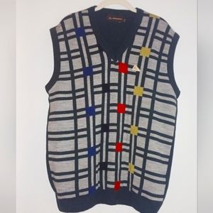 Men Vintage sweater vest